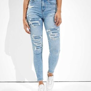 AE Forever Soft Patched Super High-Waisted Jegging